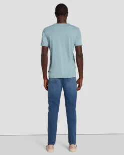 7 For All Mankind EarthKind Stretch Tek Slimmy Tapered In Maze 11 7 For All Mankind EarthKind Stretch Tek Slimmy Tapered In Maze -Sleek Fit Style 7T042C89 MZE 4