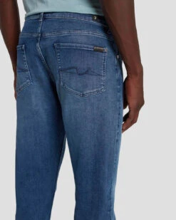 7 For All Mankind EarthKind Stretch Tek Slimmy Tapered In Maze 12 7 For All Mankind EarthKind Stretch Tek Slimmy Tapered In Maze -Sleek Fit Style 7T042C89 MZE 5