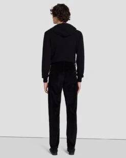 7 For All Mankind Corduroy Slimmy Tapered In Black -Sleek Fit Style 7T042C95 BLK 5