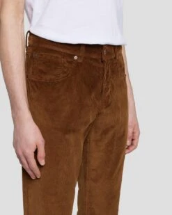 7 For All Mankind Corduroy Slimmy Tapered In Dapper Tan 10 7 For All Mankind Corduroy Slimmy Tapered In Dapper Tan -Sleek Fit Style 7T042C95 DPT 3