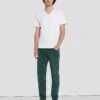7 For All Mankind Corduroy Slimmy Tapered In Hunter Green -Sleek Fit Style 7T042C95 HUG 1