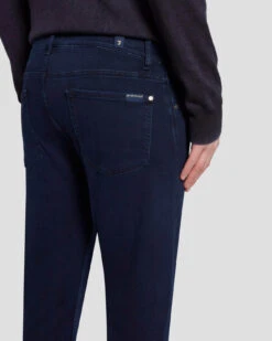 7 For All Mankind Luxe Performance Slimmy Tapered In Clear 12 7 For All Mankind Luxe Performance Slimmy Tapered In Clear -Sleek Fit Style 7T042R80 LPC 5