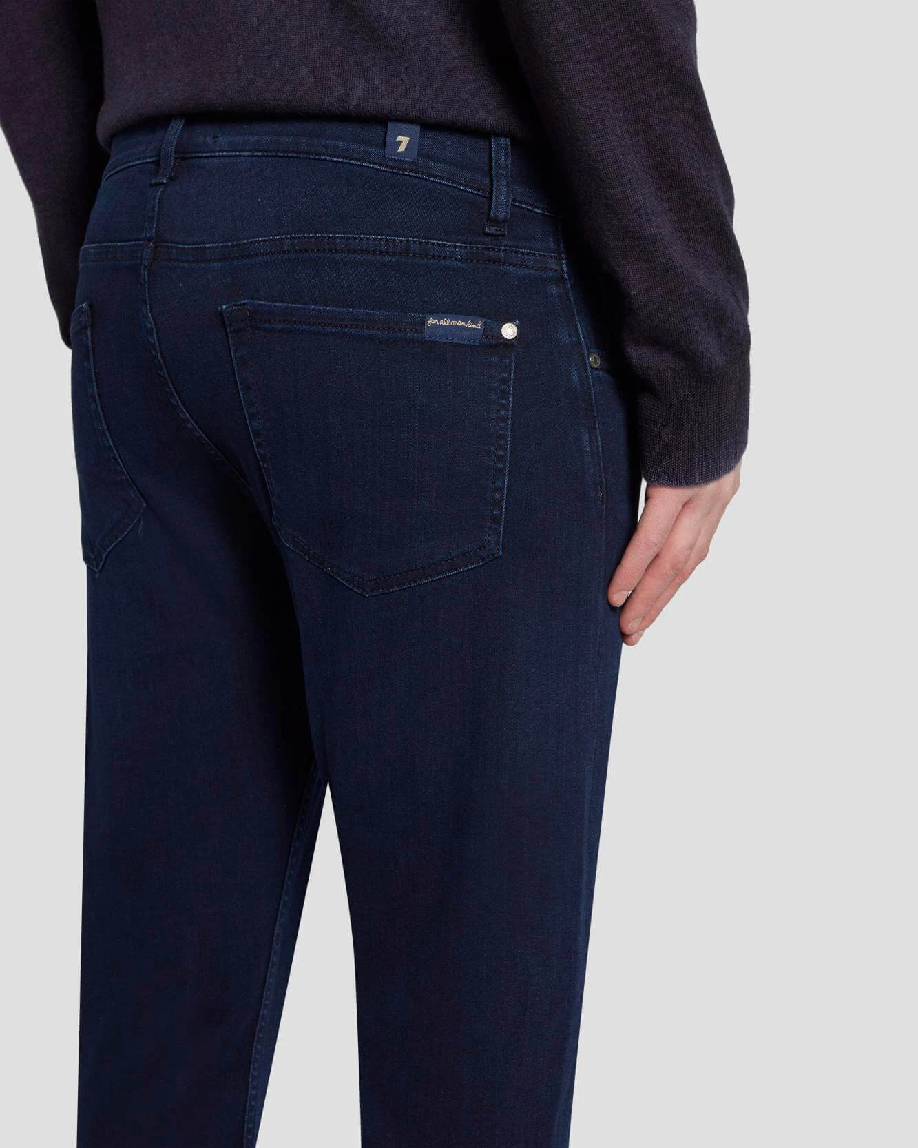 7 For All Mankind Luxe Performance Slimmy Tapered In Clear 7 7 For All Mankind Luxe Performance Slimmy Tapered In Clear - Image 5