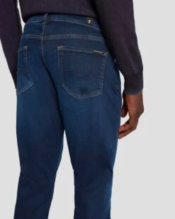 7 For All Mankind EarthKind Stretch Tek Slimmy Tapered In Enigma 9 7 For All Mankind EarthKind Stretch Tek Slimmy Tapered In Enigma -Sleek Fit Style 7T042U58 ENA 3