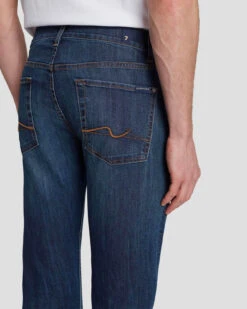 7 For All Mankind Airweft The Straight In Monterey -Sleek Fit Style 7T12183L MTR 5