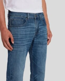 7 For All Mankind Airweft Brett In Flash -Sleek Fit Style 7T12283L FLH 3