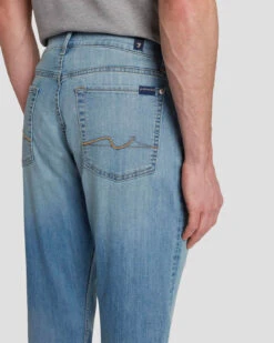 7 For All Mankind Airweft Adrien In Santa Cruz -Sleek Fit Style 7T16583L SAC 5