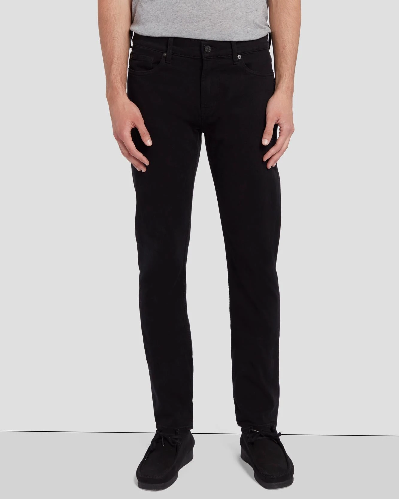 7 For All Mankind Left Hand Paxtyn In True Black 3 7 For All Mankind Left Hand Paxtyn In True Black - Image 2
