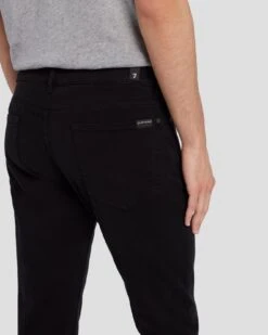 7 For All Mankind Left Hand Paxtyn In True Black 11 7 For All Mankind Left Hand Paxtyn In True Black -Sleek Fit Style 7T185095 TBK 5