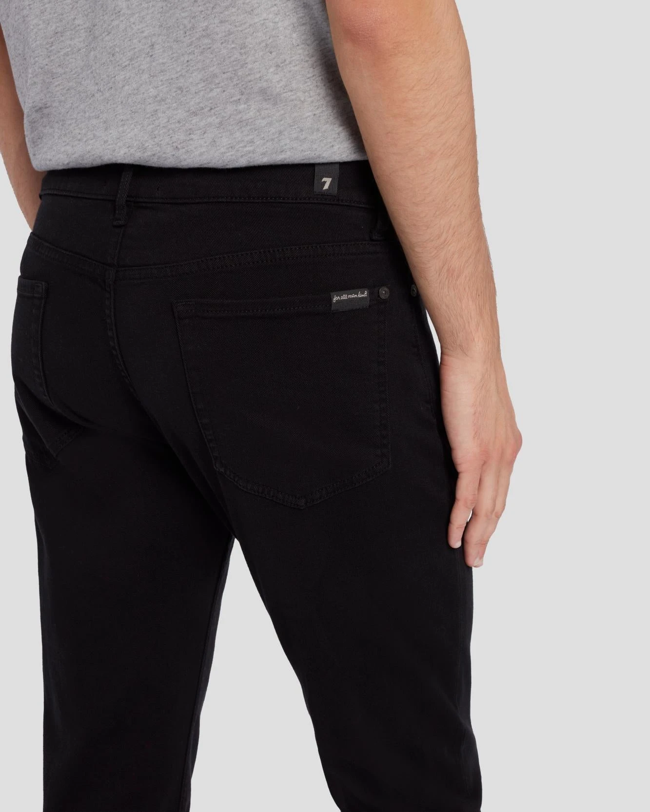 7 For All Mankind Left Hand Paxtyn In True Black 6 7 For All Mankind Left Hand Paxtyn In True Black - Image 5