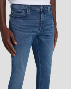 7 For All Mankind EarthKind Stretch Tek Paxtyn In Maze 10 7 For All Mankind EarthKind Stretch Tek Paxtyn In Maze -Sleek Fit Style 7T185C89 MZE 3