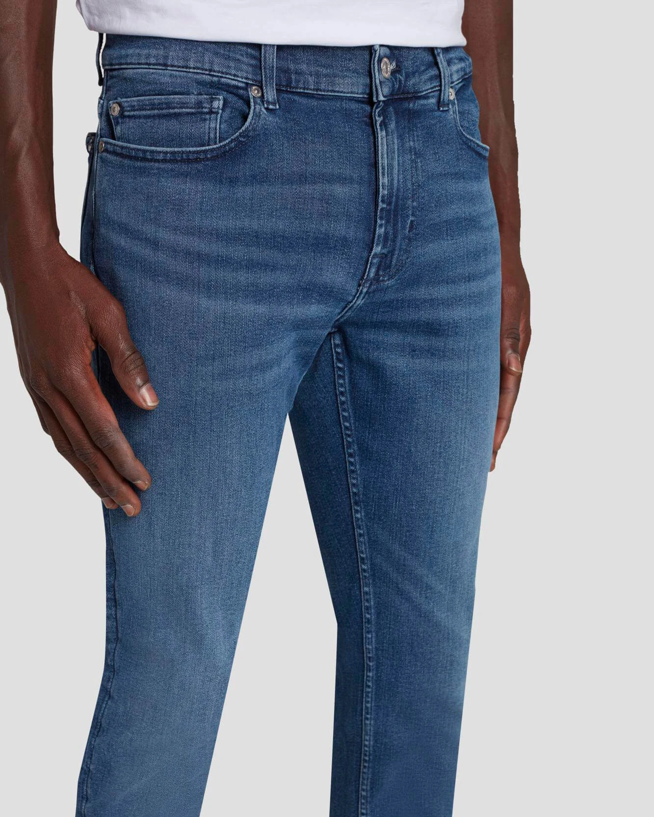 7 For All Mankind EarthKind Stretch Tek Paxtyn In Maze 5 7 For All Mankind EarthKind Stretch Tek Paxtyn In Maze - Image 3