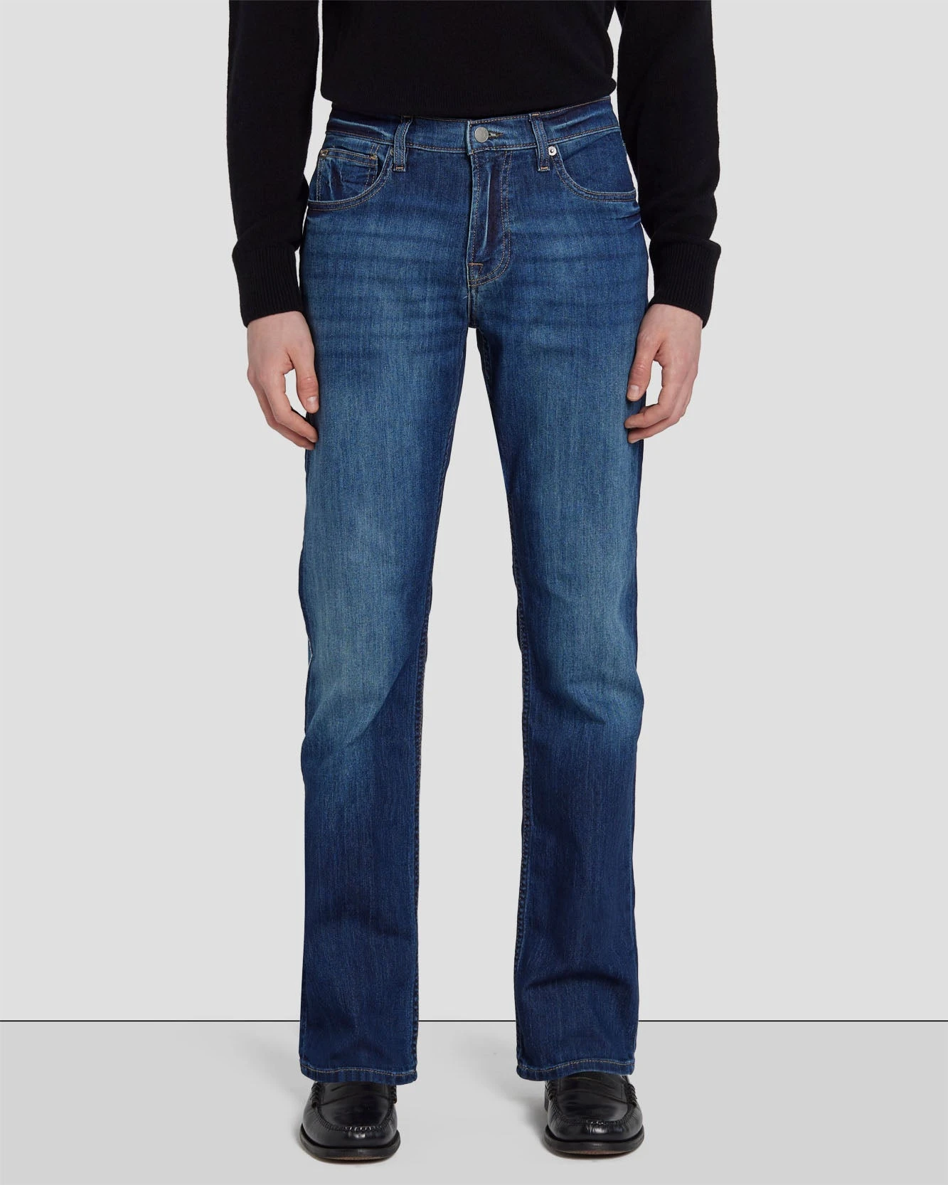 7 For All Mankind Airweft Straight Squiggle In Ironwood 4 7 For All Mankind Airweft Straight Squiggle In Ironwood - Image 2