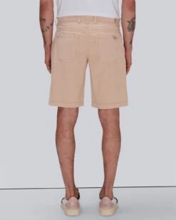 7 For All Mankind Airweft Twill Chino Short In Tangerine -Sleek Fit Style 7T430C76 ATT 4