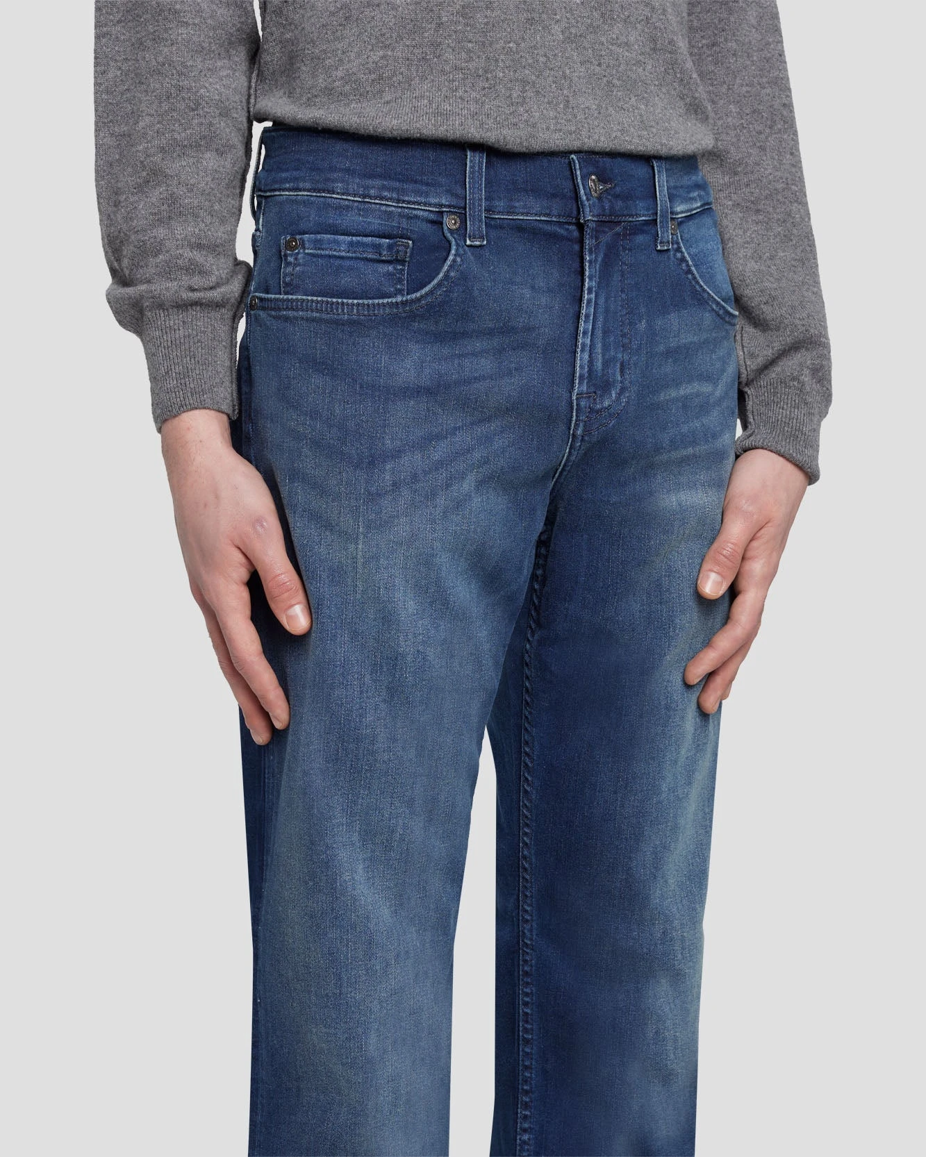 7 For All Mankind Austyn Squiggle In Dark Lago 5 7 For All Mankind Austyn Squiggle In Dark Lago - Image 3