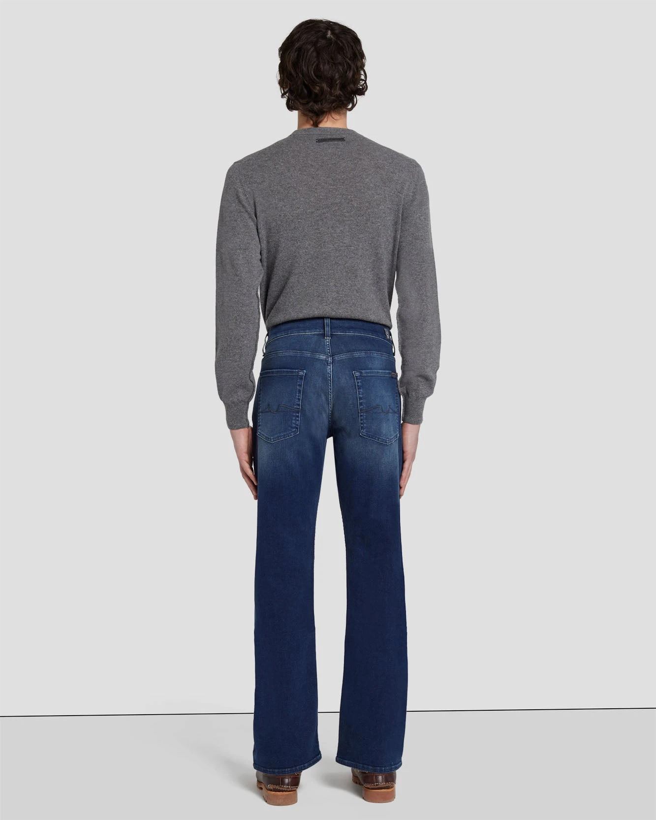 7 For All Mankind Austyn Squiggle In Dark Lago 6 7 For All Mankind Austyn Squiggle In Dark Lago - Image 4