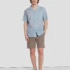 7 For All Mankind Tech Series Short In Light Grey 2 7 For All Mankind Tech Series Short In Light Grey -Sleek Fit Style 7T502C67 XLG 1