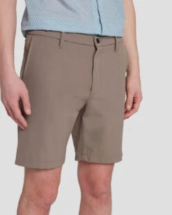 7 For All Mankind Tech Series Short In Light Grey -Sleek Fit Style 7T502C67 XLG 3