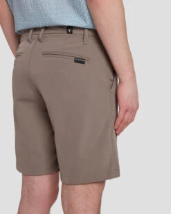 7 For All Mankind Tech Series Short In Light Grey -Sleek Fit Style 7T502C67 XLG 4