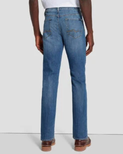 7 For All Mankind Airweft Slimmy In Alameda -Sleek Fit Style 7T51183L AMD 4