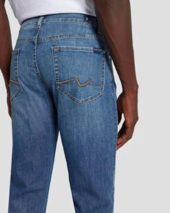 7 For All Mankind Airweft Slimmy In Alameda -Sleek Fit Style 7T51183L AMD 5