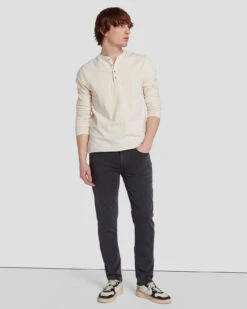 7 For All Mankind Luxe Performance Slimmy In Airy -Sleek Fit Style 7T511A22 AIR 6