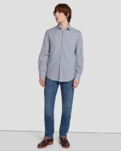 7 For All Mankind Slimmy In Gasp -Sleek Fit Style 7T511A50 GSP 6