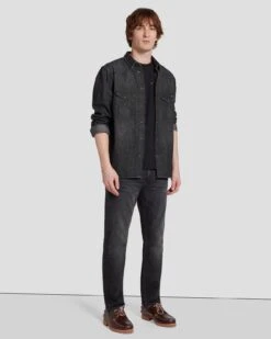 7 For All Mankind Everyday 7 Slimmy In Shake Out -Sleek Fit Style 7T511C31 SHO 6