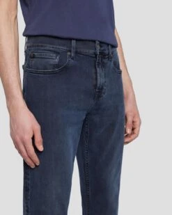 7 For All Mankind EarthKind Stretch Tek Slimmy In Mentor 10 7 For All Mankind EarthKind Stretch Tek Slimmy In Mentor -Sleek Fit Style 7T511C51 MEO 3