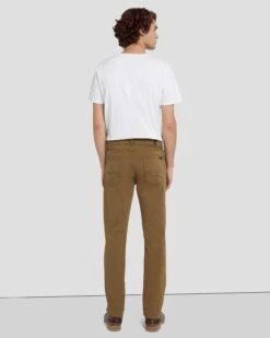7 For All Mankind Luxe Performance Plus Slimmy In Terra -Sleek Fit Style 7T511V60 TRA 4