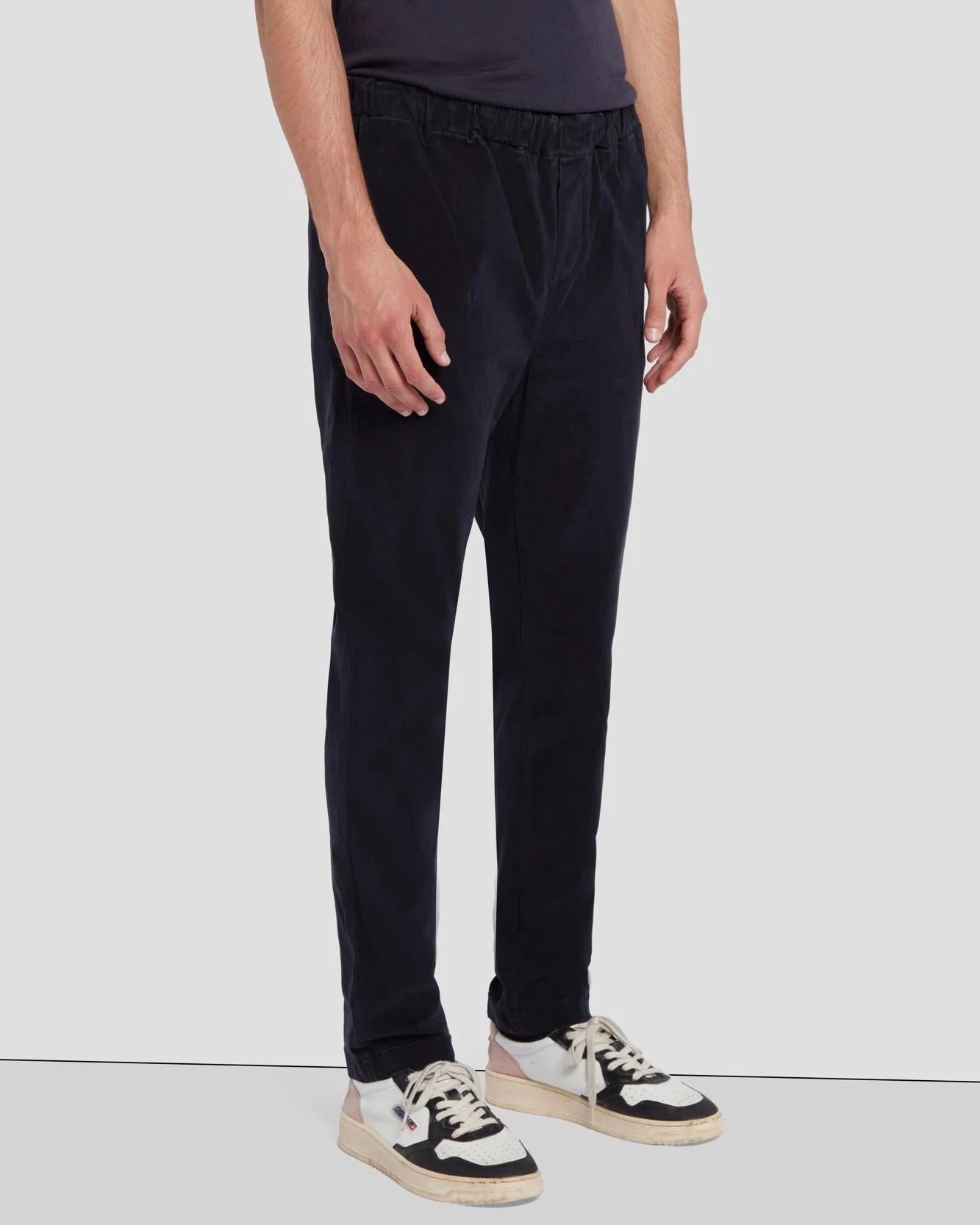 7 For All Mankind Warm Twill Jogger In Navy 4 7 For All Mankind Warm Twill Jogger In Navy - Image 2