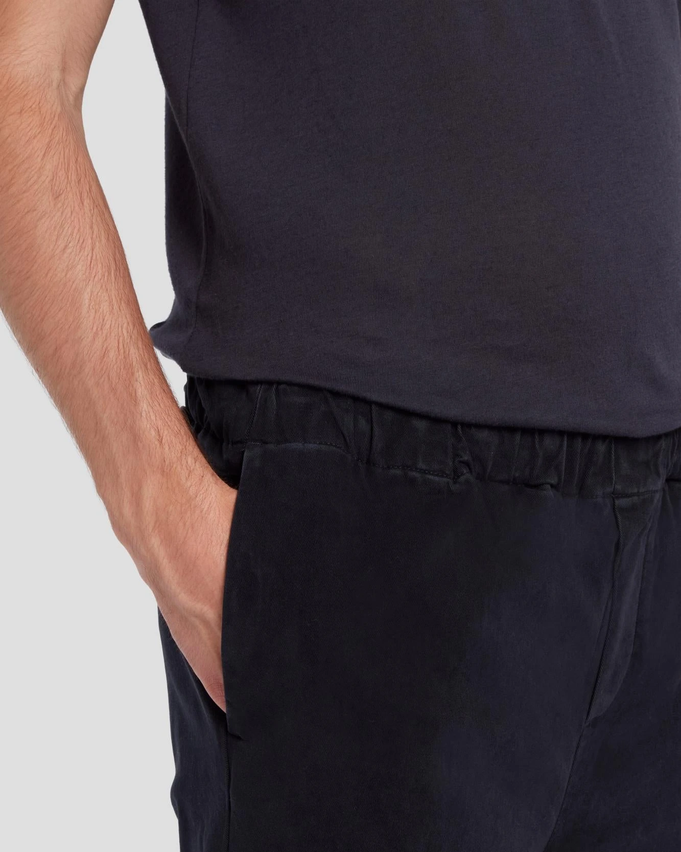 7 For All Mankind Warm Twill Jogger In Navy 5 7 For All Mankind Warm Twill Jogger In Navy - Image 3