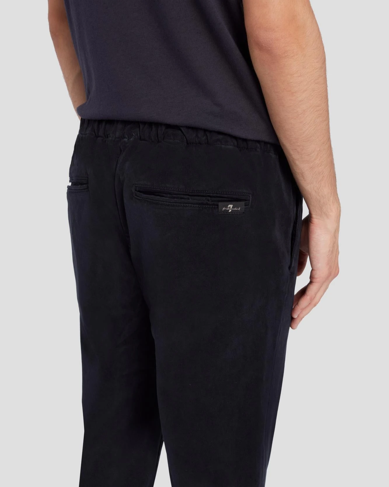 7 For All Mankind Warm Twill Jogger In Navy 7 7 For All Mankind Warm Twill Jogger In Navy - Image 5