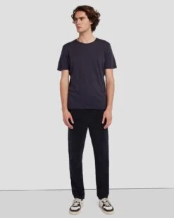 7 For All Mankind Warm Twill Jogger In Navy 13 7 For All Mankind Warm Twill Jogger In Navy -Sleek Fit Style 7T802C54 NVY 6