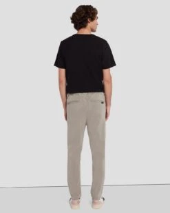 7 For All Mankind Warm Twill Jogger In Light Grey -Sleek Fit Style 7T802C54 XLG 4