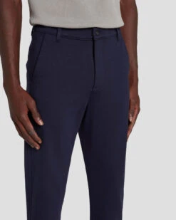 7 For All Mankind Travel Chino In Navy -Sleek Fit Style 7T808B96 NVY 3