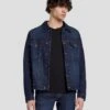 7 For All Mankind Perfect Jacket In Bonus Point -Sleek Fit Style 7T924C10 BNP 1