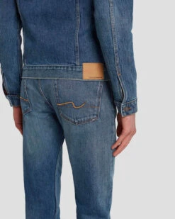 7 For All Mankind Perfect Trucker Jacket In Ramble 12 7 For All Mankind Perfect Trucker Jacket In Ramble -Sleek Fit Style 7T924C10 RBE 5