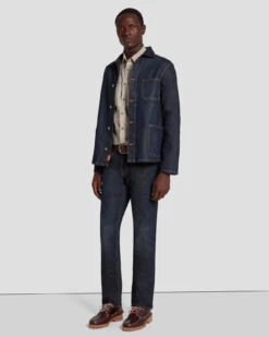 7 For All Mankind Japanese Heritage Utility Overshirt In Walk The Trucks -Sleek Fit Style 7T929C08 WTT 6