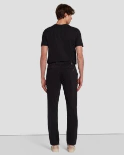 7 For All Mankind Luxe Performance Slimmy Tapered Chino In Black 11 7 For All Mankind Luxe Performance Slimmy Tapered Chino In Black -Sleek Fit Style 7TSU9T49 BLK 5