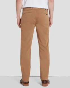7 For All Mankind Luxe Performance Slimmy Tapered Chino In River Bed -Sleek Fit Style 7TSU9T49 RVB 4