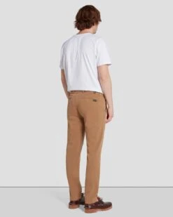 7 For All Mankind Luxe Performance Slimmy Tapered Chino In River Bed -Sleek Fit Style 7TSU9T49 RVB 6