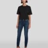 7 For All Mankind B(air) Authentic Denim Ankle Skinny In Fate -Sleek Fit Style 7U004137 ATF 1