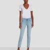 7 For All Mankind B(air) Ankle Skinny In Mirage 1 7 For All Mankind B(air) Ankle Skinny In Mirage -Sleek Fit Style 7U005C46 MGE 1