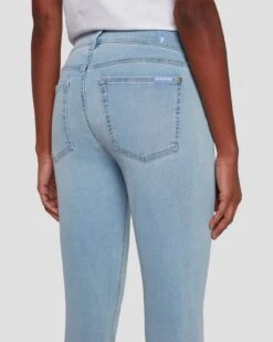 7 For All Mankind B(air) Ankle Skinny In Mirage -Sleek Fit Style 7U005C46 MGE 5