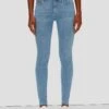 7 For All Mankind Slim Illusion Ankle Skinny In Staple