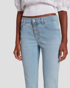 7 For All Mankind Tailorless B(air) Bootcut In Mirage -Sleek Fit Style 7U073C46 MGE 3