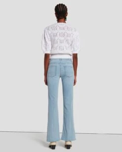 7 For All Mankind Tailorless B(air) Bootcut In Mirage -Sleek Fit Style 7U073C46 MGE 4