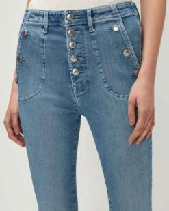 7 For All Mankind Portia In Floral Super Stretch -Sleek Fit Style 7U083746 FSS 01