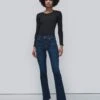 7 For All Mankind B(air) Kimmie Bootcut In Rinsed Indigo -Sleek Fit Style 7U096C44 INR 1 1